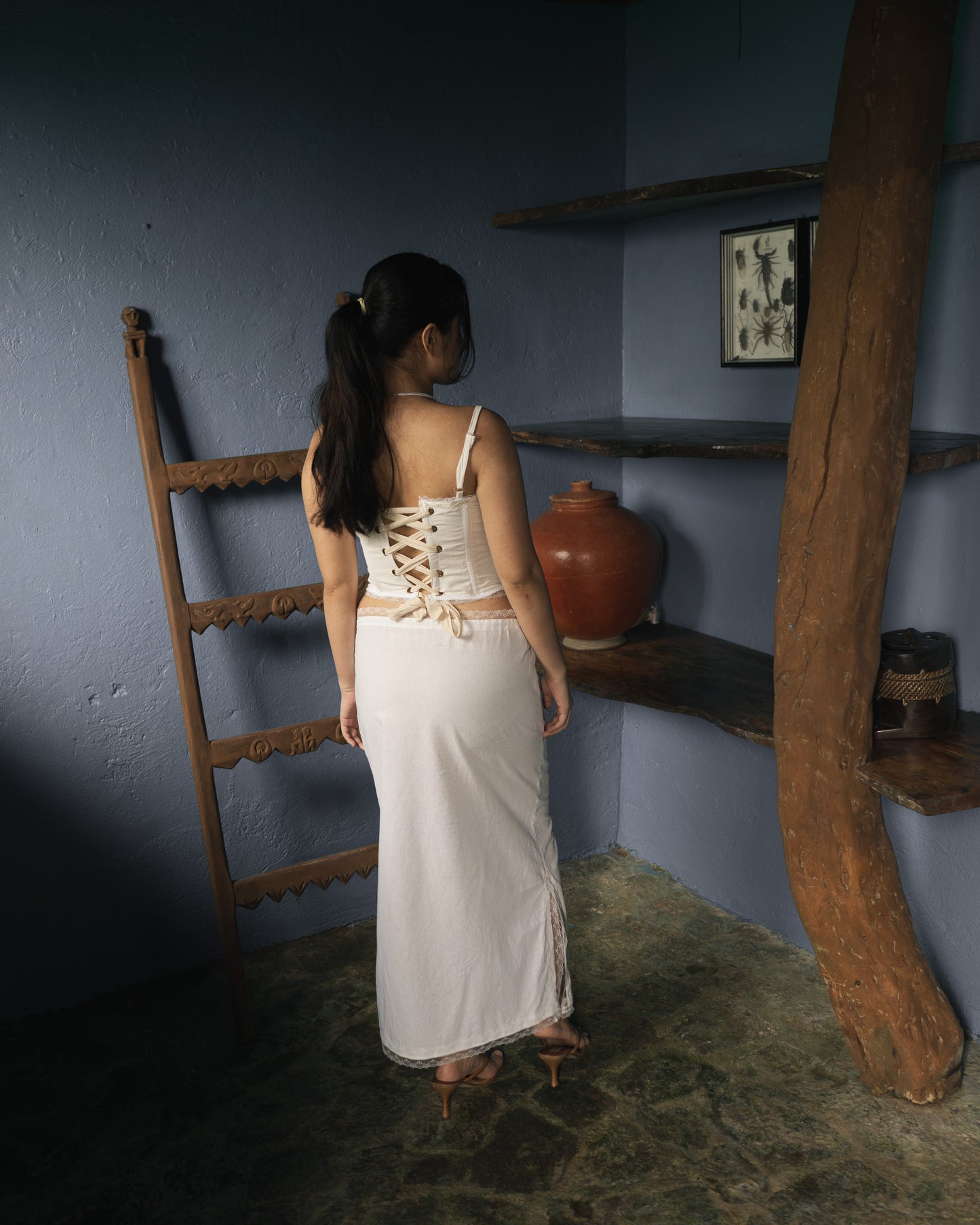 Possession Corset in Pure