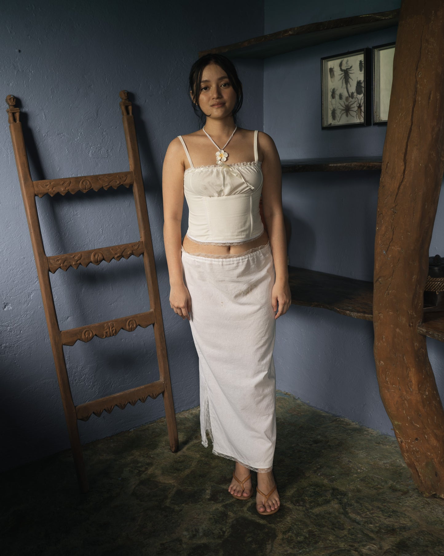 Valentine Maxi Skirt in Pure