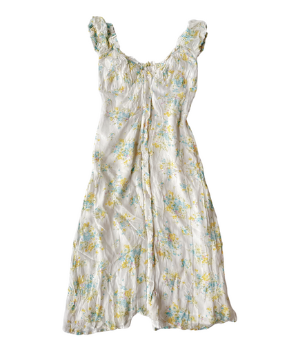 D28 Vintage Floral Dress