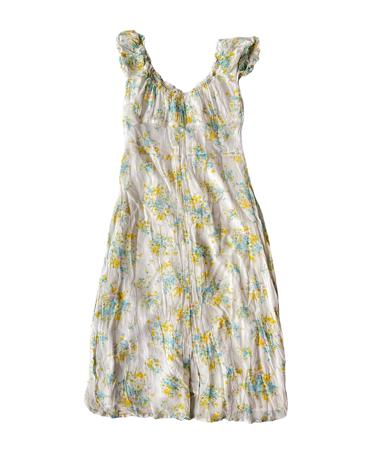 D28 Vintage Floral Dress