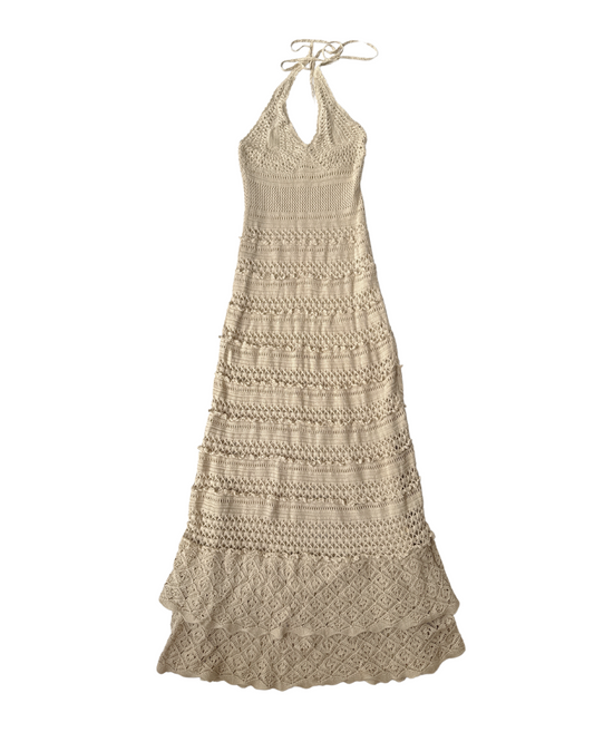 D14 Vintage Moda International Most Beautiful Crochet Summer Dress