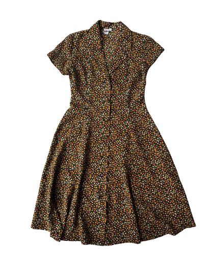 D04 Closet by Mika redesigned Vintage Floral Picnic Dress