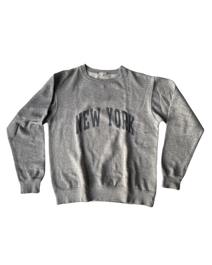 T59 Vintage New York Gray Sweater