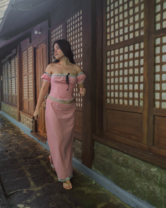 Possession Corset in Blush
